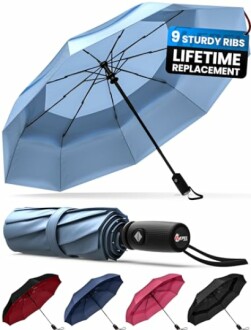 Repel Windproof Travel Stick Umbrella